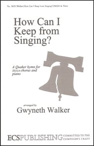 How Can I Keep from Singing? SSAA choral sheet music cover Thumbnail